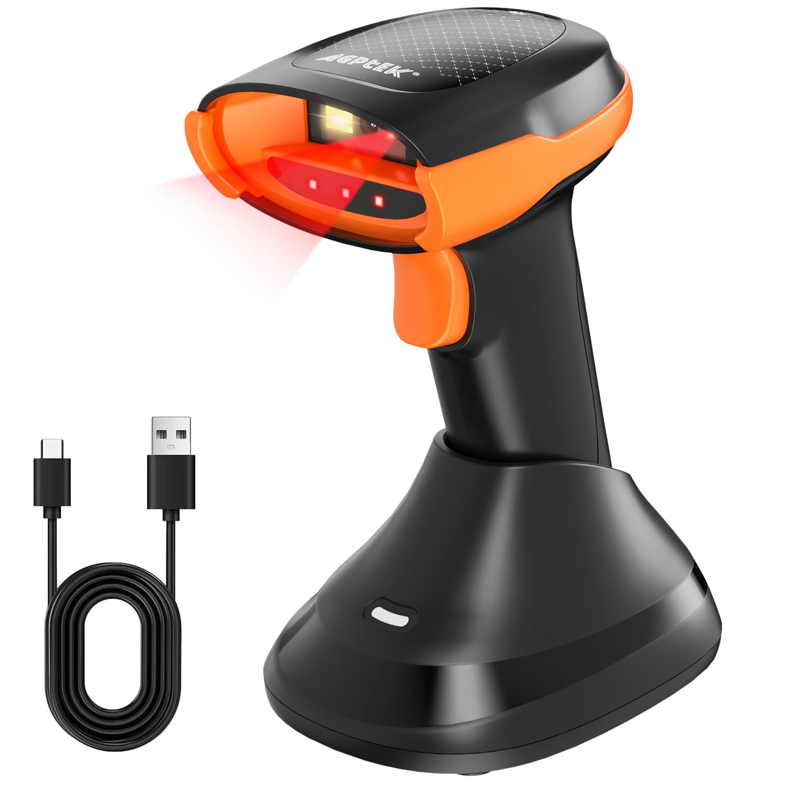 【貨物輸送無料】バーコード主導者 Bluetooth バーコードスキャナ 2D 2.4G無線電話/Bluetooth役立つこと/有線繋ぎ合わせる QR吊りひも 照明ランプ付き添い人 無線電話 自動小銃走査 Windows 日本語QR吊りひも相応う バス発着場 バス発着場 受け売り店