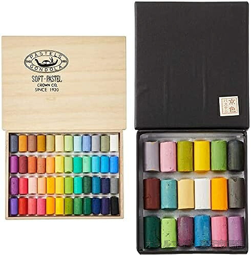【送料無料】パステル 48色セット 18色セット ゴンドラパステル 京色 画材 アート ギフト｜オールマイト　店