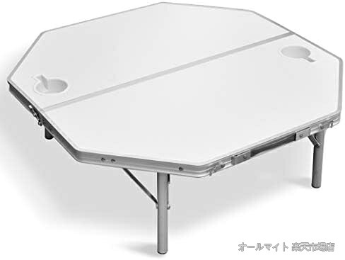 【送料無料】onway オンウェー ミドルオクタゴンテーブル OW-8080 アウトドアテーブル 八角形 折りたたみ 軽量 コンパクト キャンプ テーブル 室内 おしゃれ｜オールマイト　店