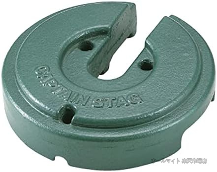 【送料無料】テントウェイト 10kg アウトドア タープ用 鉄製 焼付塗装 直径23cm｜オールマイト　店