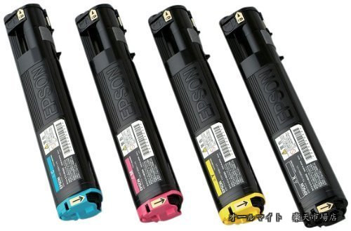 【送料無料】増量 カラー4色セット大容量リサイクルトナーカートリッジセイコーエプソンレーザプリンター複合機用｜オールマイト　店