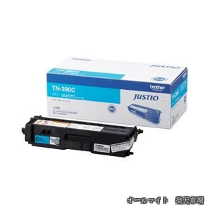 【送料無料】【純正品】 ブラザー工業（BROTHER） トナーカートリッジ 色：シアン 型番：TN-390C 印字枚数：1500枚 単位：1個｜オールマイト　店
