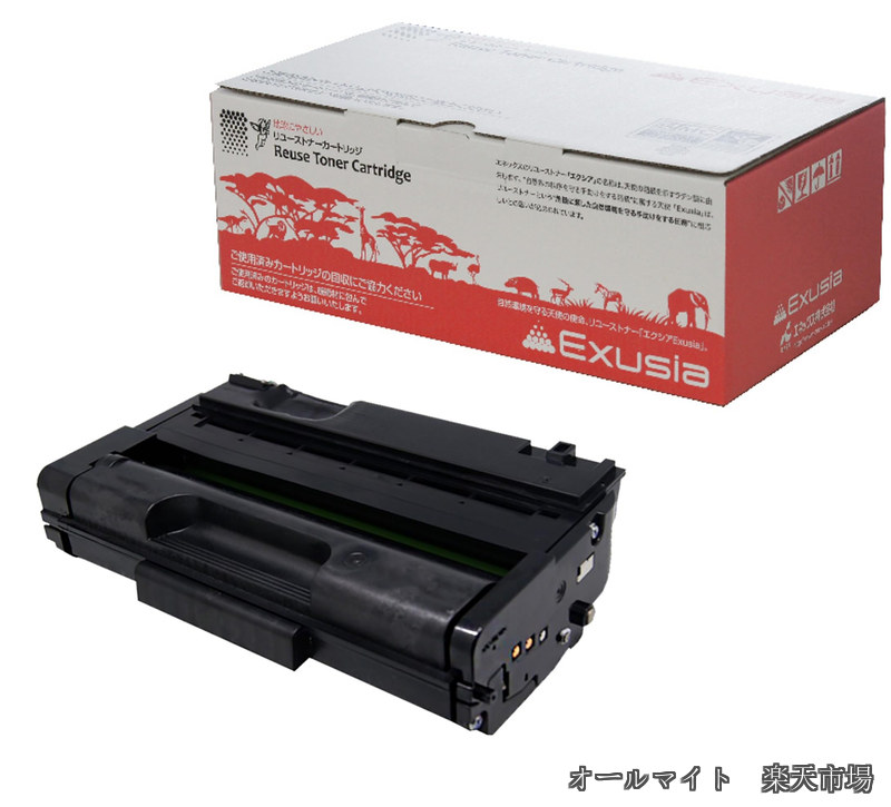 【送料無料】Exusia(エクシア) リサイクルトナー RICOH用 リコー用 SPトナー 3700H 【対応機種】 SP3700/SP3700SF 再生トナー｜オールマイト　店