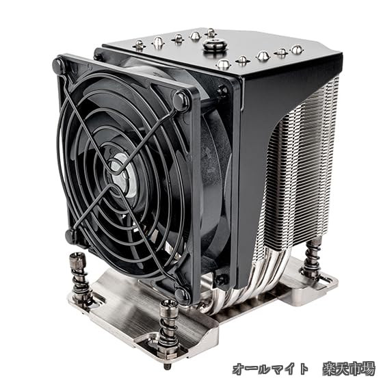【送料無料】SilverStone AMD SP6/SP3/TR4 ソケット装備4Uスモールファクター･サーバー/ワークステーション用CPUクーラー SST-XE04-SP3B｜オールマイト　店