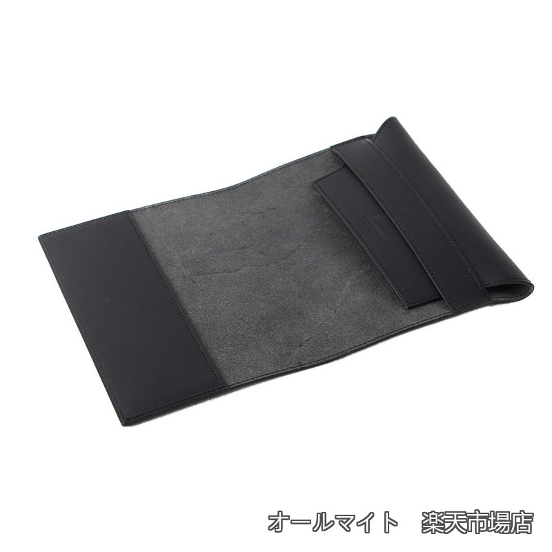 【送料無料】レンマ ブックカバー 文庫本 本革 文庫本サイズ 本カバー 厚みのできるサイズ 革 フリーサイズ ネロ(黒)|オールマイト 店