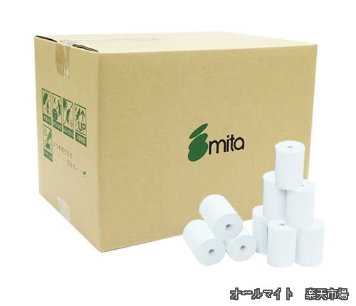 mita ETC卓上プリンタ EP-D13 モデル 汎用 感熱 ロール紙（ 100巻パック ） デンソー用｜オールマイト　店 10,104円