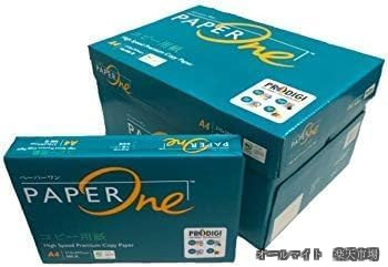 高白色コピー用紙 A4 5000枚 April PaperOne 0.09mm PEFC認証｜オールマイト　店