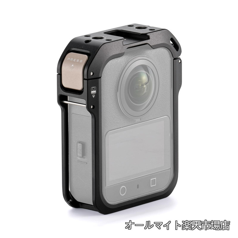 【送料無料】全機能カメラケージはDJI Osmo 360に対応 - 黒色 TA-T89-FCC-B|オールマイト 店