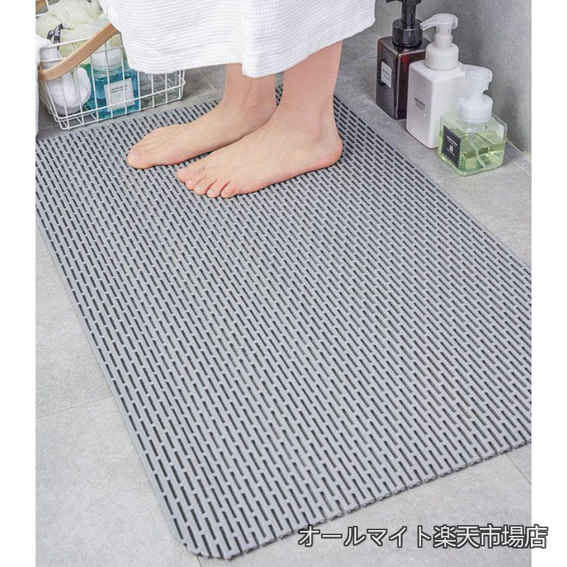 【送料無料】お風呂マット90cm x 300cm浴室マット カビない バスマット 浴室内 お風呂 すのこ 転倒防止 防カビ 抗菌速乾 浴室介護用 浴室内 ジョイントマット [並行輸入品]｜オールマイト　店
