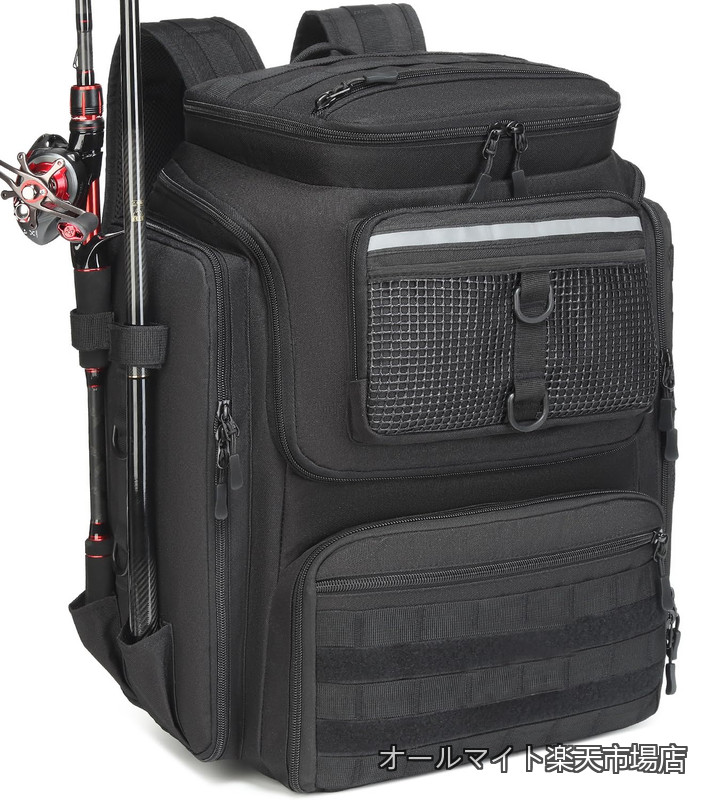 【送料無料】- 45L 大型防水フィッシングバッグ、アウトドアキャンプ・ハイキング用装備向け（バッグ本体のみ）｜オールマイト　店