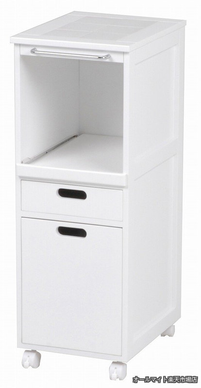 【貨物輸送無料】勝手もと手押し車（白いこと） MW-6709WH