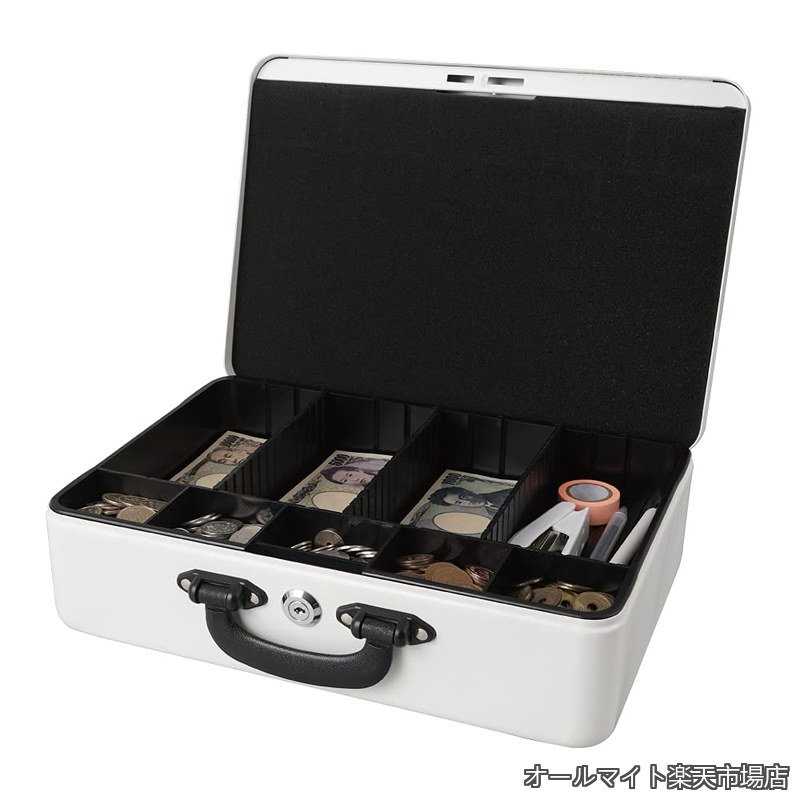 【貨物輸送無料】そと金銭登録機 手提げ御金蔵 現ナマボックス席 公使館員型 分かりやすい金銭登録機 円柱錠 MR-2700