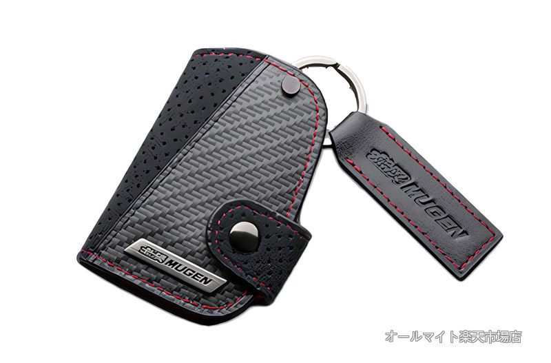 【送料無料】無限(MUGEN)【キーケース】 MUGEN SMART KEY CASE -B- RED スマートキーケース B レッド 90000-XYM-374B-RD｜オールマイト　店