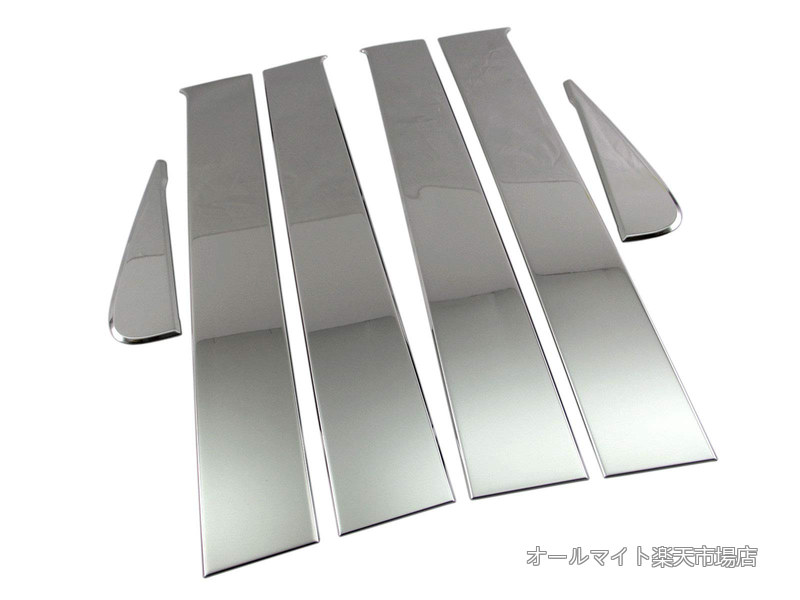 【送料無料】BRIGHTZ スペーシアカスタム MK53S 超鏡面ステンレスメッキピラーパネル バイザー無用 6PC 【 PIL−SIL−406 】 MK53 MK K53 53 スペーシア カスタム スペイシアカスタム スペエシアカスタム スペイシア スペエシア 32614|オールマイト 店