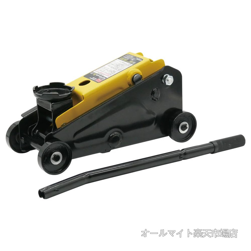 【送料無料】エマーソン(Emerson) コンパクトジャッキ 1t 新型 最低位145mm/最高位400mm ジャッキアップ タイヤ交換 EM-509｜オールマイト　店