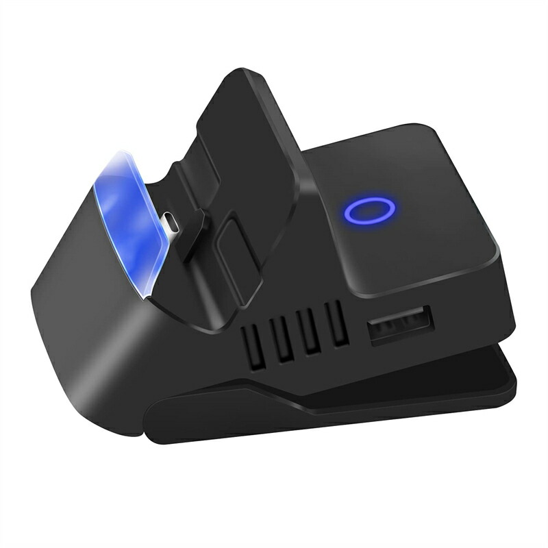 Switch用ドック Switch OLED対応　充電スタンド ４段階角度調整　TVモード　テーブルモード 切り替え 放熱対策 任天堂スイッチ小型 Nintendo Switch対応 有機ELモデル　Switch lite対応 三ポート　Type-Cポート 軽量 持ち運び便利