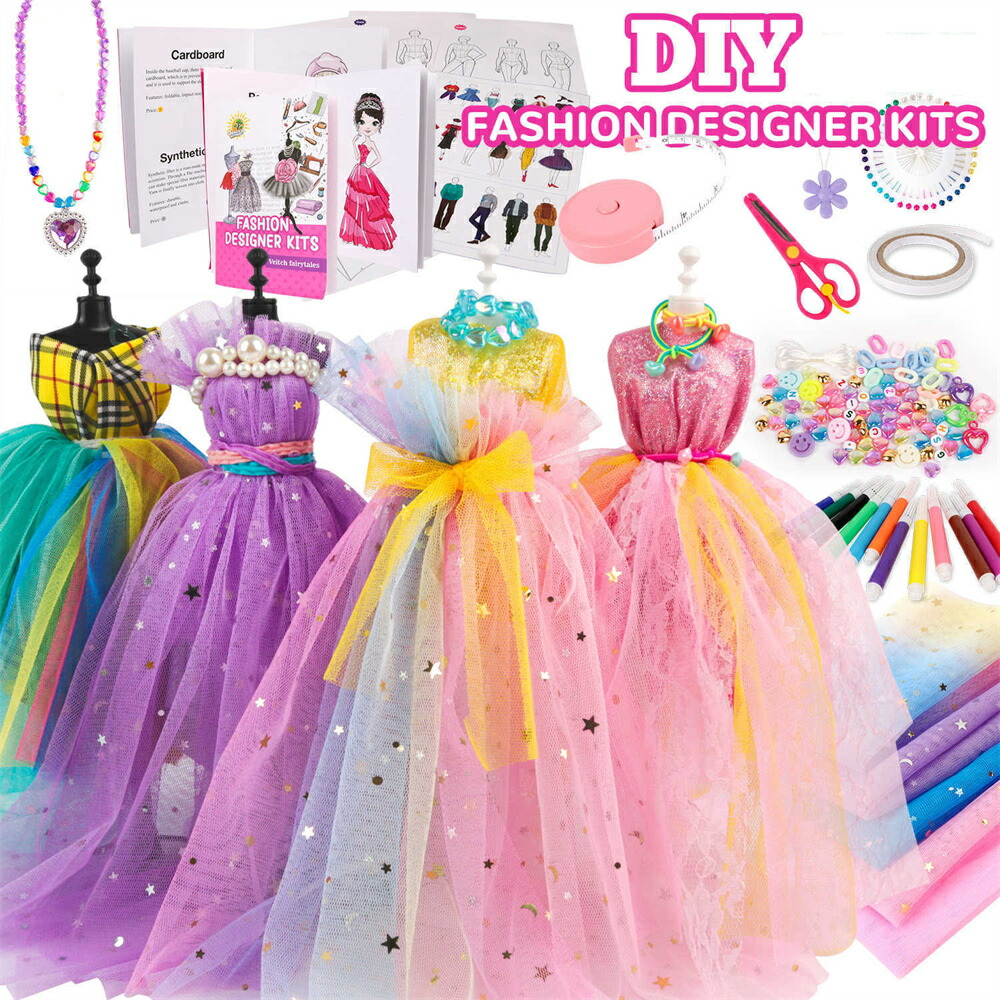 おもちゃ プリンセス かわいい 子供ギフト 服飾 衣服 デザイン ソーイングキット 6~12歳の女の子 啓発 diy DIY 手作り 創作 女の子のおもちゃ 小さなギフト 子供のおもちゃ プラスチック玩具 ギフト 5タイプ 6~12歳 5,288円