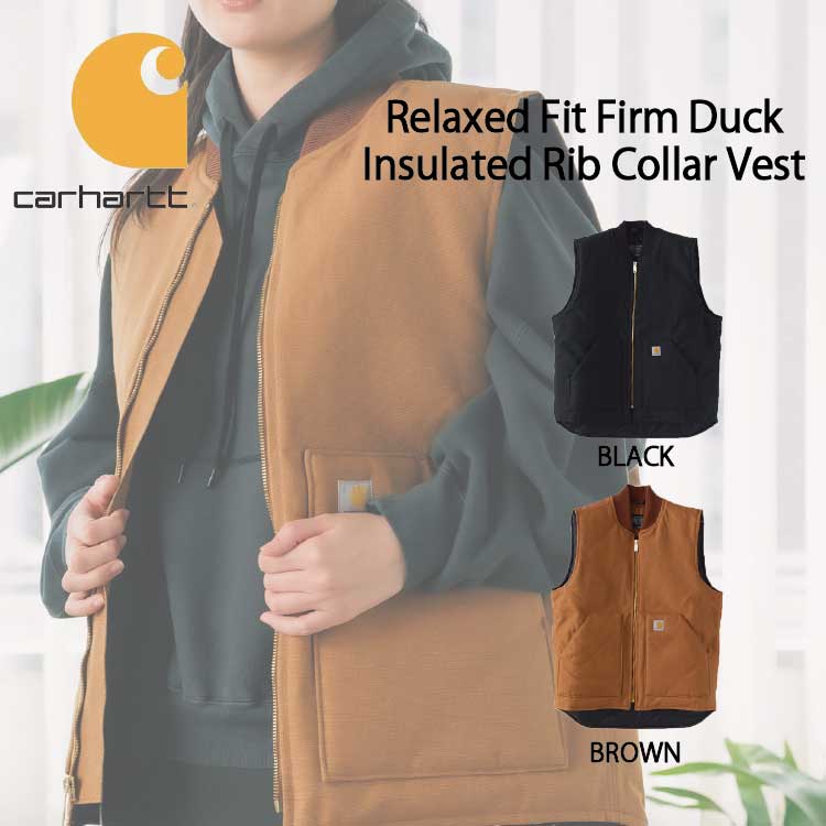 楽天市場】【送料無料】CARHARTT DUCK VEST ARCTIC QUILT LINED