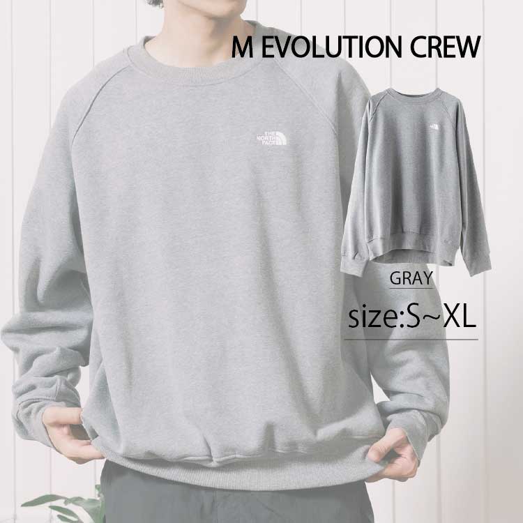 【貨物輸送無料】 M EVOLUTION CREW ワンポイント刺しゅう クルーネックスウェット 調教師