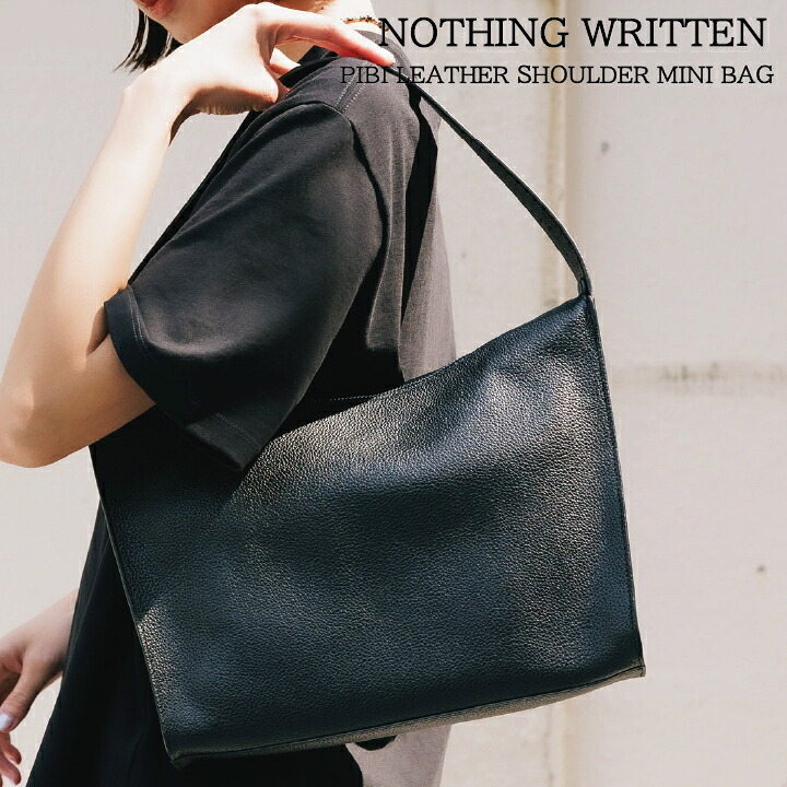 NOTHING WRITTEN / ナッシングリトゥン PIBI LEATHER SHOULDER MINI BAG レディース 春夏秋冬 アイボリー/ブラック ショルダーバッグ ショルダーバッグ NW25PS-1050 38,610円