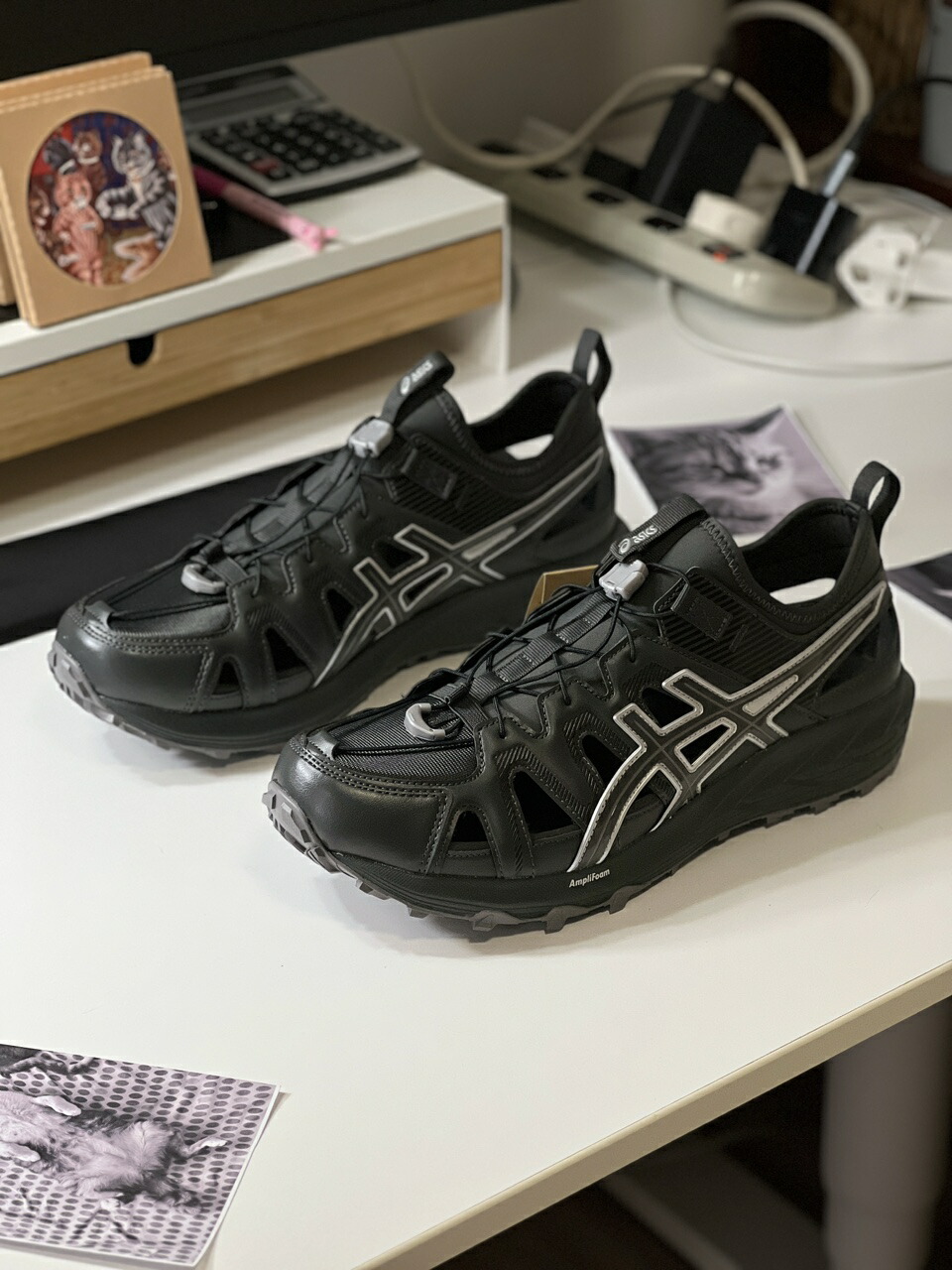日本未入荷 ASICS アシックス 先だつもの ソノマ SE Gel Sonoma Black 黒いこと 男女兼用サンダル 1203A670-021