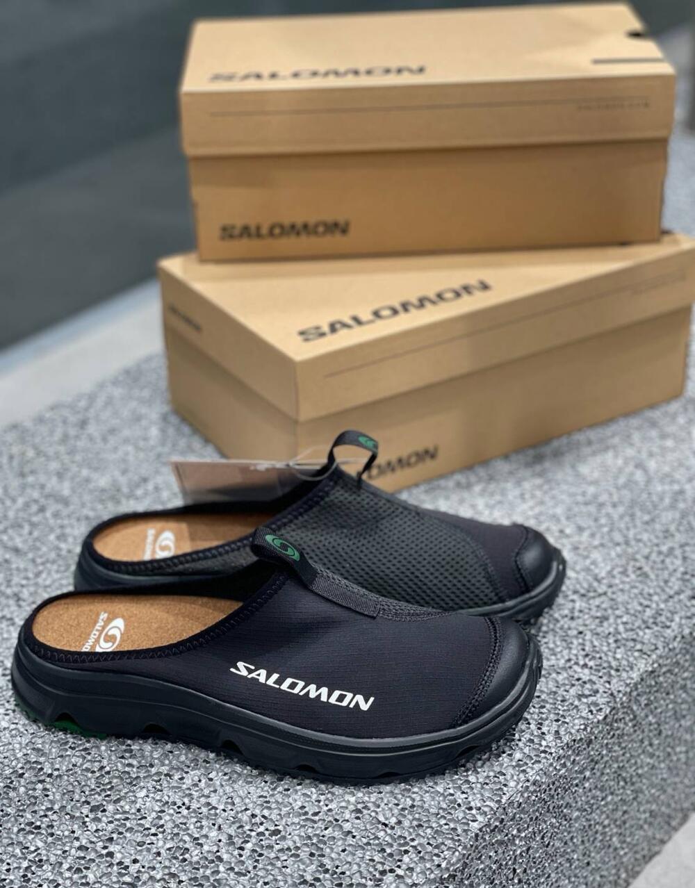 日本未入荷 SALOMON サロモン RX SLIDE 3.0 black 黒いこと ユニ一発やる 運動競技表現スタイルシューズ 477582