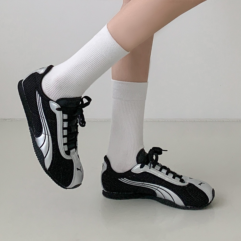 日本未入荷 Puma ピューマ エイチ 表どおり 黒いことしろがね色 H-street OG Black Silver 403692-02