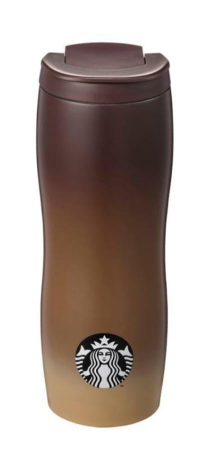 starbucks はやりっ児バックス 秋期 コン吊りひも タンブラジャー グラデーション 赤銅色 吸い筒 519ml ベンティサイズ スタバ
