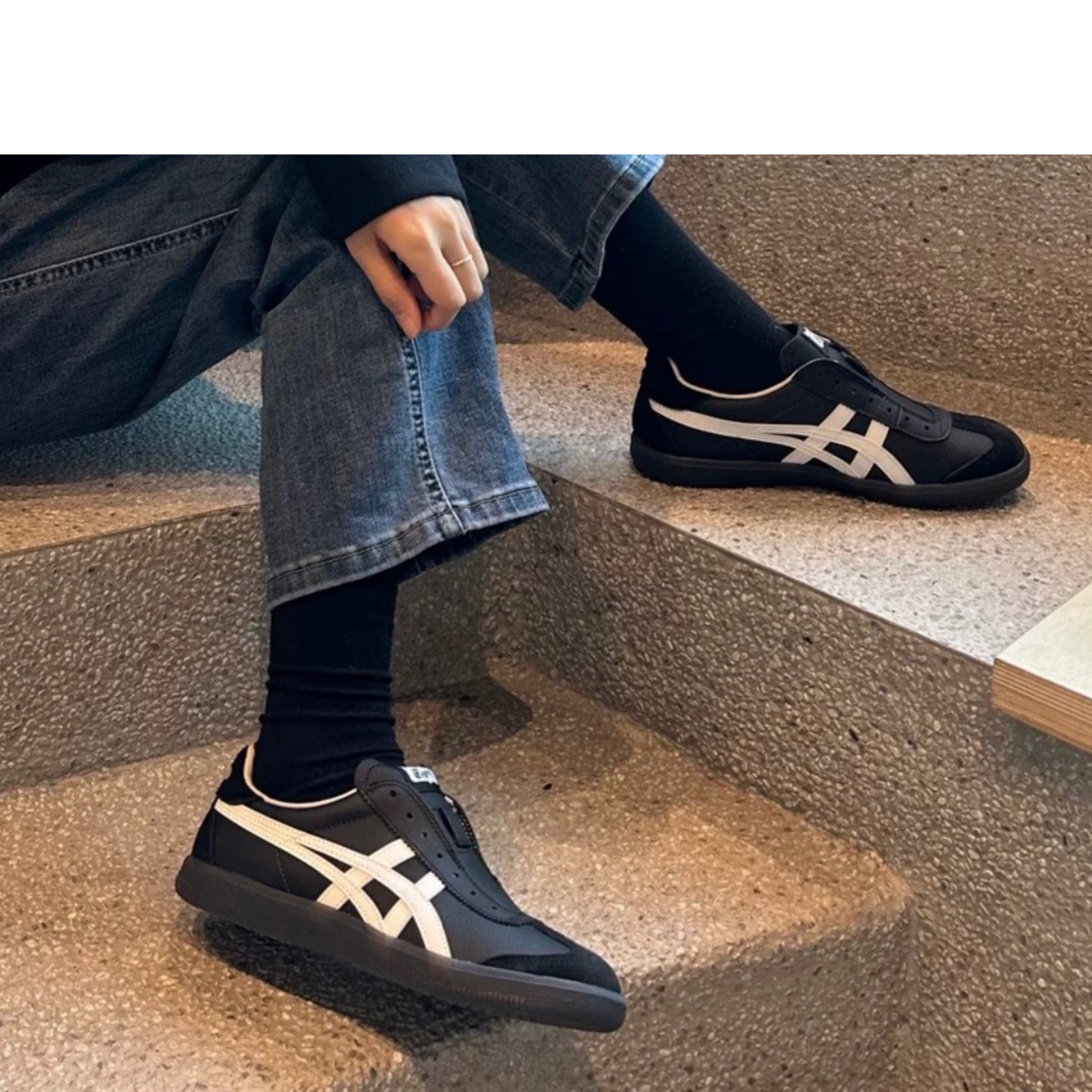 楽天市場】日本未発売 OnitsukaTiger Tokuten White Green Gum