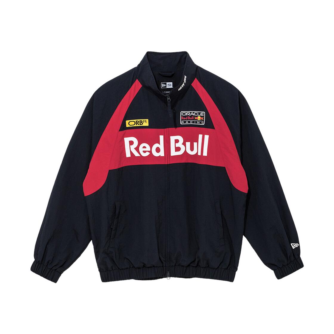 日本未入荷 New Era x Oracle Red Bull ニューエラ × オラクル・レッドブル・レーシング トラックジャケット ネイビー 男女兼用 Racing Track Jacket Navy 14858055