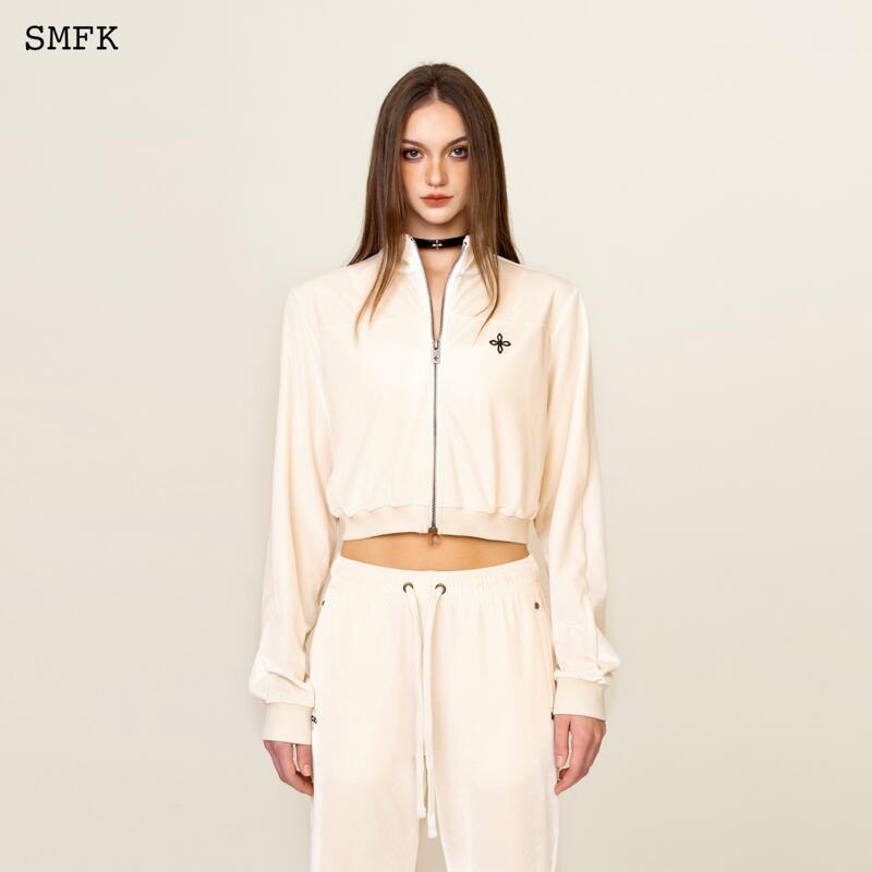 日本未入荷 smfk compass エスエムエフケイ 羅針儀 衣装 レディース 形づくる上衣 ベージュ 外国で一般受け CG012W