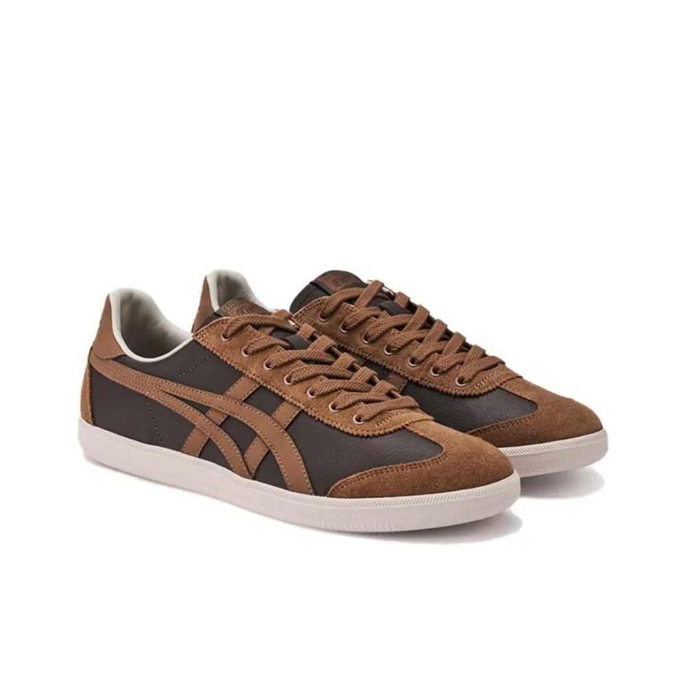 日本未入荷 Onitsuka Tiger オニツカタイガー Tokuten LowTop Sneakers Brown トクテン ローカットスニーカー 赤銅色 男女兼用 1183c339-200