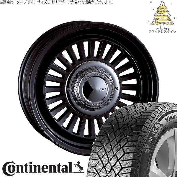 スズキ ジムニー JB64 JB23 JA22 JA12 215/70R16 スタッドレスタイヤ ホイール 4本セット 新品 | コンチネンタル (CONTINENTAL) バイキングコンタクト セブン (VikingContact7) × クリムソン (CRIMSON) ディーン カリフォルニア 16インチ 5.5J +20 5穴139.7 121,275円