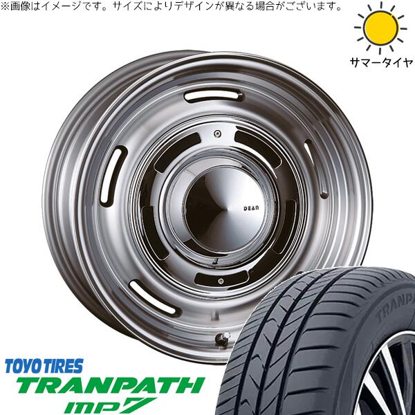 アウトランダー 225/55R18 サマータイヤ ホイール 4本セット 新品 | トーヨータイヤ (TOYO TIRE) トランパス MP7 × クリムソン (CRIMSON) ディーン クロスカントリー バーニッシュグレー 18インチ 8J +35 5穴114.3