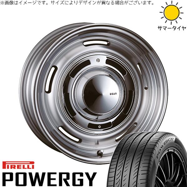 スカイライン 225/50R18 サマータイヤ ホイール 4本セット 新品 | ピレリ (PIRELLI) パワジー × クリムソン (CRIMSON) ディーン クロスカントリー バーニッシュグレー 18インチ 8J +35 5穴114.3