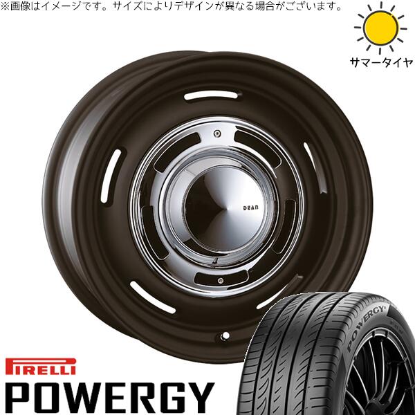 シエンタ リフトアップ 205/60R16 サマータイヤ ホイール 4本セット 新品 | ピレリ (PIRELLI) パワジー × クリムソン (CRIMSON) ディーン クロスカントリー マットブラック 16インチ 6.5J +43 5穴100