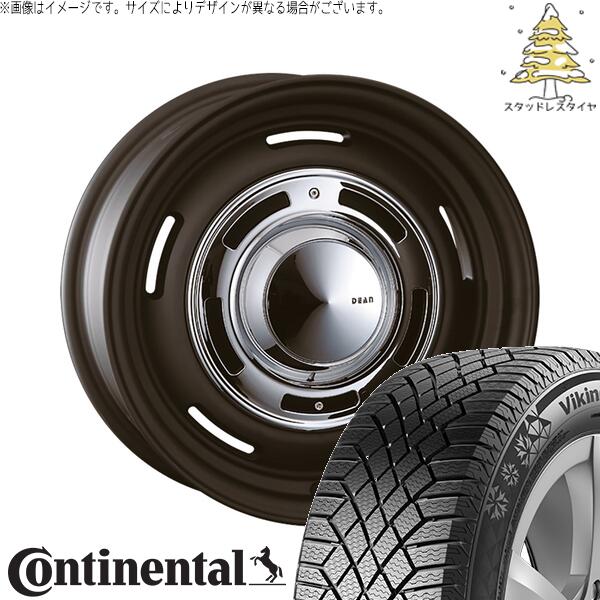 スズキ ジムニー JB64 JB23 JA22 JA12 215/70R16 スタッドレスタイヤ ホイール 4本セット 新品 | コンチネンタル (CONTINENTAL) バイキングコンタクト セブン (VikingContact7) × クリムソン (CRIMSON) ディーン クロスカントリー 16インチ 5.5J +20 5穴139.7 121,275円