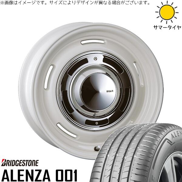 レクサスRX 235/65R18 サマータイヤ ホイール 4本セット 新品 | ブリヂストン (BRIDGESTONE) アレンザ001 (ALENZA001) × クリムソン (CRIMSON) ディーン クロスカントリー マーガレットホワイト 18インチ 8J +35 5穴114.3