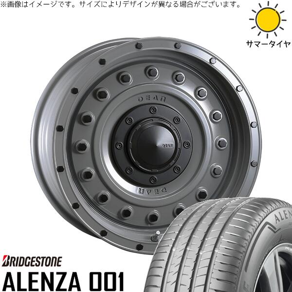トライトン 265/70R17 サマータイヤ ホイール 4本セット 新品 | ブリヂストン (BRIDGESTONE) アレンザ 001 × クリムソン (CRIMSON) ディーン コロラド スティールグレー 17インチ 8J +20 6穴139.7