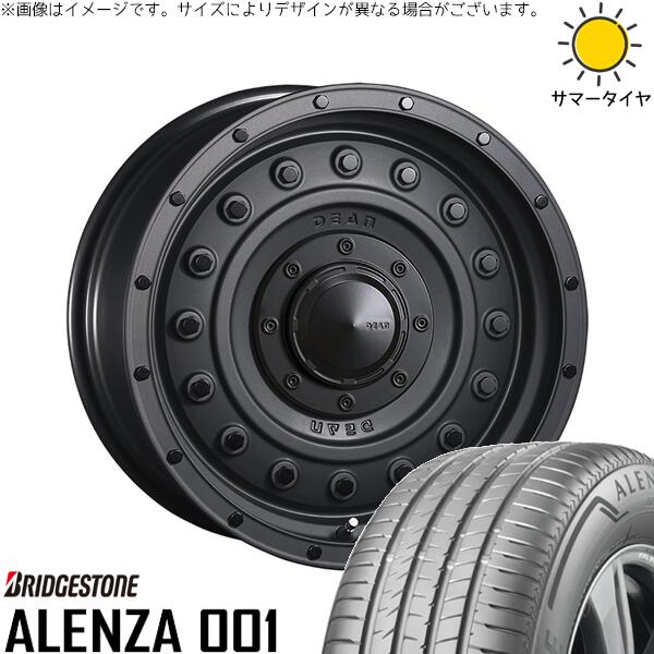 トライトン 265/70R17 サマータイヤ ホイール 4本セット 新品 | ブリヂストン (BRIDGESTONE) アレンザ 001 × クリムソン (CRIMSON) ディーン コロラド マットチャコールブラック 17インチ 8J +20 6穴139.7