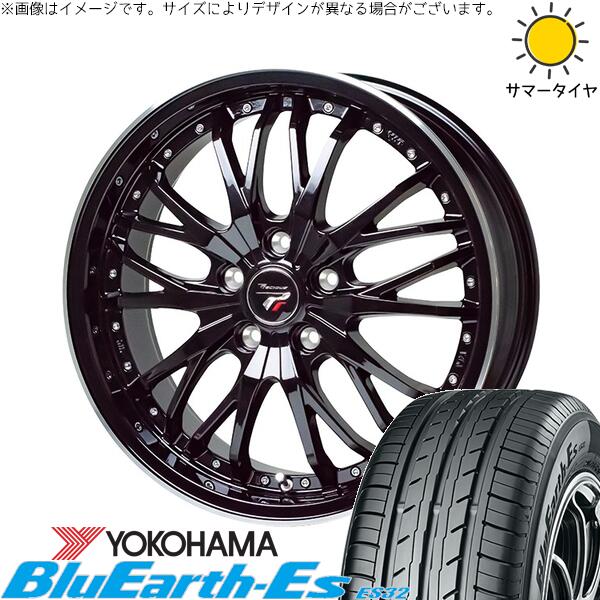 30アルファード 235/50R18 サマータイヤ ホイール 4本セット 新品 | ヨコハマタイヤ (YOKOHAMA) ブルーアース ES32 × ホットスタッフ (HOTSTUFF) プレシャス HM-3 メタリックブラック/リムポリッシュ 18インチ 8J +42 5穴114.3|タイヤショップ オールテレーン