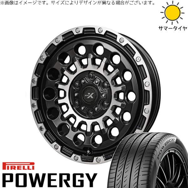 パジェロミニ 195/65R16 サマータイヤ ホイール 4本セット 新品 | ピレリ (PIRELLI) パワジー × 共豊コーポレーション (KYOHO) PPX GX14 マットブラックポリッシュ 16インチ 7J +35 5穴114.3|タイヤショップ オールテレーン
