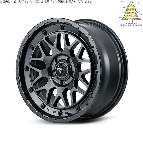 シエナ ハリアー 235/55R18 スタッドレスタイヤ ホイール 4本セット 新品 | おすすめ輸入タイヤ &times; エムアイディー (MID) ナイトロパワー M29 スティンガー バレルブラック 18インチ 7.0J +40 5穴114.3｜タイヤショップ オールテレーン