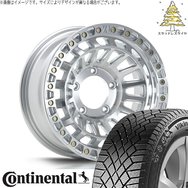 スズキ ジムニー JB64 JB23 JA22 JA12 215/70R16 スタッドレスタイヤ ホイール 4本セット 新品 | コンチネンタル (CONTINENTAL) バイキングコンタクト セブン (VikingContact7) × エムエルジェイ (MLJ) エクストリームJ XJ08 16インチ 5.5J +20 5穴139.7