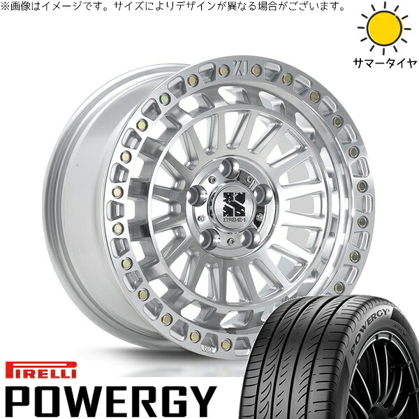 ホンダ CR-Z 205/45R17 サマータイヤ ホイール 4本セット 新品 | ピレリ (PIRELLI) パワジー × エムエルジェイ (MLJ) XTREME-J XJ08 グロスマシンド 17インチ 7.5J +42 5穴114.3|タイヤショップ オールテレーン