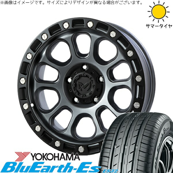 30アルファード 215/65R16 サマータイヤ ホイール 4本セット 新品 | ヨコハマタイヤ (YOKOHAMA) ブルーアース ES32 × トライスター (TRISTAR) MKW M204 ドライグレー 16インチ 7J +35 5穴114.3 104,610円