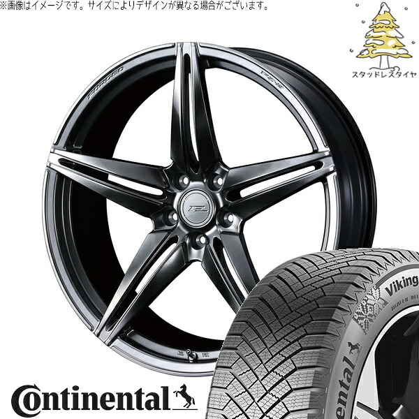 アリア CX-60 235/60R18 サマータイヤ ホイール 4本セット 新品 | コンチネンタル (Continental) バイキングコンタクト8 × ウェッズ (WEDS) エフゼロ FZ-3 ダイヤモンドブラック 18インチ 8J +45 5穴114.3