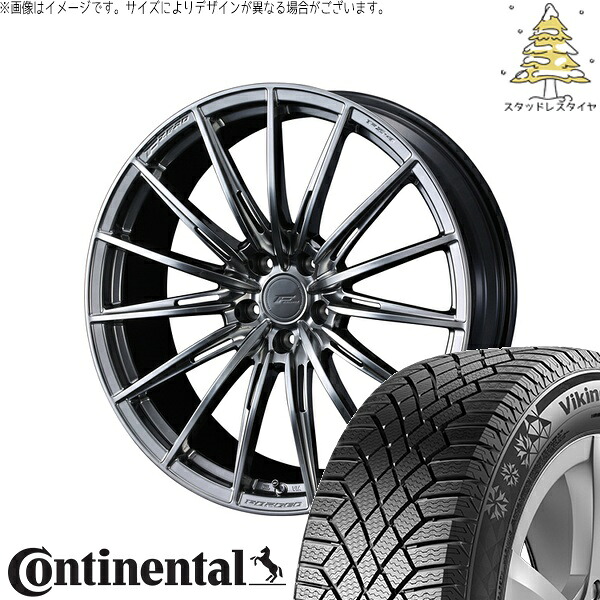 アリア CX-60 235/60R18 サマータイヤ ホイール 4本セット 新品 | コンチネンタル (Continental) バイキングコンタクト7 × ウェッズ (WEDS) エフゼロ FZ-4 ダイヤモンドブラック 18インチ 8J +45 5穴114.3