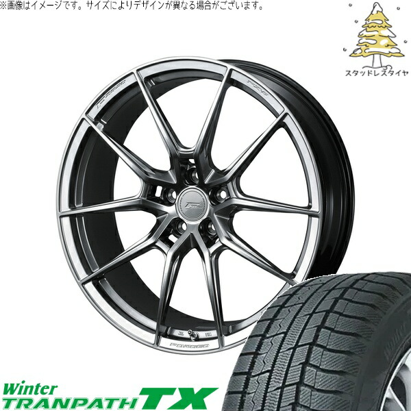 マツダ6 カローラクロス 225/50R18 サマータイヤ ホイール 4本セット 新品 | トーヨータイヤ (TOYO TIRE) ウィンタートランパス TX × ウェッズ (WEDS) エフゼロ FZ-6 ダイヤモンドブラック 18インチ 8.5J +40 5穴114.3 177,100円