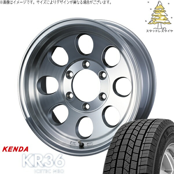スズキ ジムニー JB64 JB23 JA22 JA12 215/70R16 サマータイヤ ホイール 4本セット 新品 | ケンダ (KENDA) アイステックネオ KR36 × ウェッズ (WEDS) ジムライン タイプ2 ポリッシュ 16インチ 5.5J +22 5穴139.7